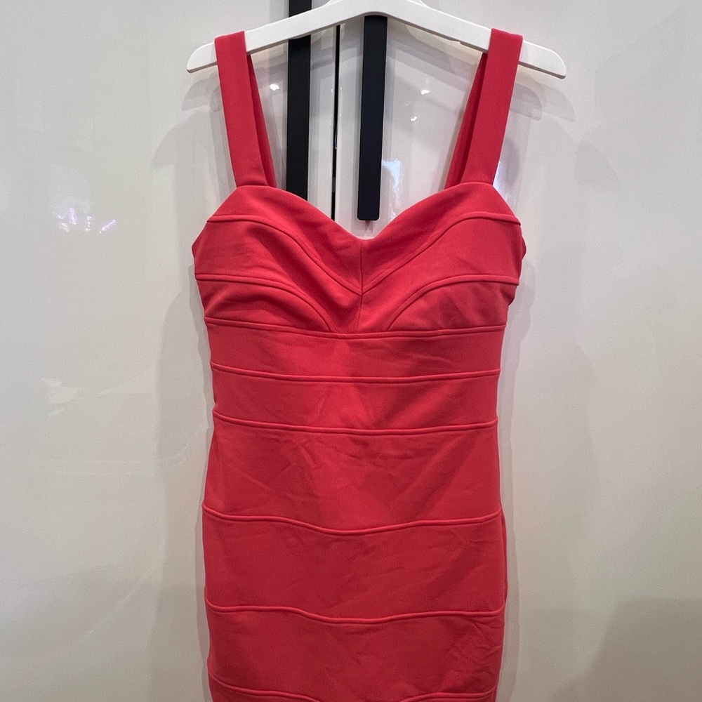 Dynamite Vibrant Pink Mini Dress